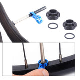 Max Maxb Bike Valve Adapter Schrader to Presta Converter Bicycle Valve Core Wrench