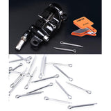 Max Maxb 10 Pack Bike Bicycle Disc Brake Pad Cotter Pin Key Split Pins Plug Fastener