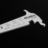Max Maxb 3-in-1 Bike Chain Checker Wear Indicator Measure Gauge Hook Screw  Checker