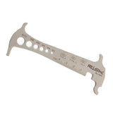 Max Maxb 3-in-1 Bike Chain Checker Wear Indicator Measure Gauge Hook Screw  Checker
