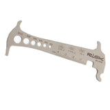 Max Maxb 3-in-1 Bike Chain Checker Wear Indicator Measure Gauge Hook Screw  Checker