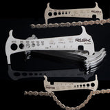 Max Maxb 3-in-1 Bike Chain Checker Wear Indicator Measure Gauge Hook Screw  Checker