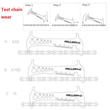 Max Maxb 3-in-1 Bike Chain Checker Wear Indicator Measure Gauge Hook Screw  Checker
