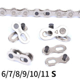 Maxbell Bicycle Bike Chain Connector 6 7 8 9 10 Speed Chain Link Joint  6 7 8 Speed