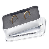 Maxbell 2 Pieces Titanium Alloy Bike Pedal Washer Bicycle Crank Gasket Golden