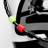 Maxbell Bike Cable Sleeve Shifter Brake Cables Frame Protector Cover Wrap Red