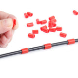 Maxbell Bike Cable Sleeve Shifter Brake Cables Frame Protector Cover Wrap Red 1