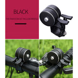 Maxbell Double Bell Bicycle Ring Bell Bike Handlebar Alarm Horn Ring Black