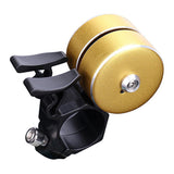Maxbell Double Bell Bicycle Ring Bell Bike Handlebar Alarm Horn Ring Yellow