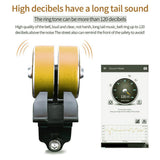 Maxbell Double Bell Bicycle Ring Bell Bike Handlebar Alarm Horn Ring Yellow