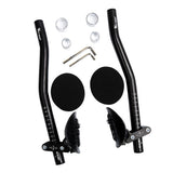 Maxbell 1 Pair Bike Rest Handlebar Cycling Aero Bar Relaxation Arm Rest Handle Bar