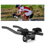 Maxbell 1 Pair Bike Rest Handlebar Cycling Aero Bar Relaxation Arm Rest Handle Bar
