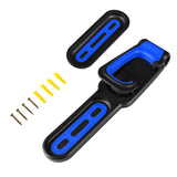 Maxbell Vertical Bicycle Wall Hook Mount Holder Bike Rack Indoor Storage Blue
