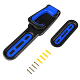 Maxbell Vertical Bicycle Wall Hook Mount Holder Bike Rack Indoor Storage Blue