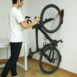 Maxbell Vertical Bicycle Wall Hook Mount Holder Bike Rack Indoor Storage Blue