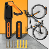 Maxbell Vertical Bicycle Wall Hook Mount Holder Bike Rack Indoor Storage Blue