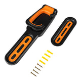 Maxbell Vertical Bicycle Wall Hook Mount Holder Bike Rack Indoor Storage Orange