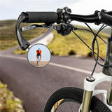 Max Maxb Rotaty Rearview Handlebar Convex Mirror for MTB Cycling Bicycle
