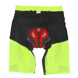 Max Maxb 2in1 Cycling Baggy Shorts Loose Fit Half Pants with Gel Padded Liner XXL
