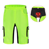 Max Maxb 2in1 Cycling Baggy Shorts Loose Fit Half Pants with Gel Padded Liner XXXL