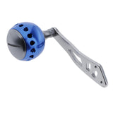 Max Maxb Reel Handle for Baitcasting Drum Raft Reel Single Handle - Blue