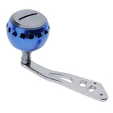 Max Maxb Reel Handle for Baitcasting Drum Raft Reel Single Handle - Blue