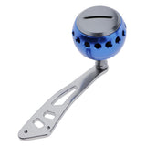 Max Maxb Reel Handle for Baitcasting Drum Raft Reel Single Handle - Blue