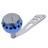 Max Maxb Reel Handle for Baitcasting Drum Raft Reel Single Handle - Blue