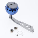 Max Maxb Reel Handle for Baitcasting Drum Raft Reel Single Handle - Blue