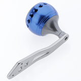 Max Maxb Reel Handle for Baitcasting Drum Raft Reel Single Handle - Blue