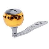 Max Maxb Reel Handle for Baitcasting Drum Raft Reel Single Handle - Golden
