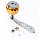 Max Maxb Reel Handle for Baitcasting Drum Raft Reel Single Handle - Golden