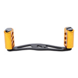 Max Maxb Reel Handle for Baitcasting Drum Raft Reel Double Handle - Golden