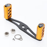 Max Maxb Reel Handle for Baitcasting Drum Raft Reel Double Handle - Golden