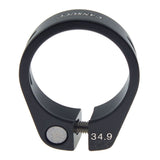 Maxbell 34.9mm SeatPost Clamp Tube Clip Quick Release Mountain Road Bike Part Black