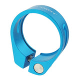 Maxbell 34.9mm SeatPost Clamp Tube Clip Quick Release Mountain Road Bike Part Blue
