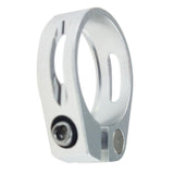 Maxbell 34.9mm SeatPost Clamp Tube Clip Quick Release Mountain Road Bike Part Silver