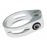 Maxbell 34.9mm SeatPost Clamp Tube Clip Quick Release Mountain Road Bike Part Silver