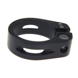 Maxbell 31.8mm SeatPost Clamp Tube Clip Quick Release Mountain Road Bike Part Black