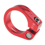 Maxbell 31.8mm SeatPost Clamp Tube Clip Quick Release Mountain Road Bike Part Red
