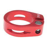 Maxbell 31.8mm SeatPost Clamp Tube Clip Quick Release Mountain Road Bike Part Red