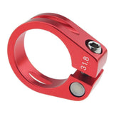 Maxbell 31.8mm SeatPost Clamp Tube Clip Quick Release Mountain Road Bike Part Red
