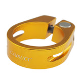 Maxbell 31.8mm SeatPost Clamp Tube Clip Quick Release Mountain Road Bike Part Golden