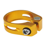 Maxbell 31.8mm SeatPost Clamp Tube Clip Quick Release Mountain Road Bike Part Golden