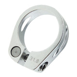 Maxbell 31.8mm SeatPost Clamp Tube Clip Quick Release Mountain Road Bike Part Silver