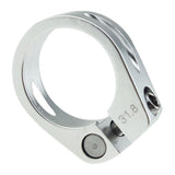 Maxbell 31.8mm SeatPost Clamp Tube Clip Quick Release Mountain Road Bike Part Silver