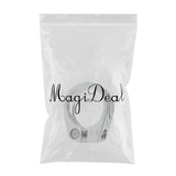 Maxbell 31.8mm SeatPost Clamp Tube Clip Quick Release Mountain Road Bike Part Silver