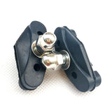 Maxbell 1 Pair Road Bicycle C Brake Shoes Pads Blocks Rubber caliper Brake Holder