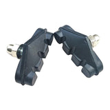 Maxbell 1 Pair Road Bicycle C Brake Shoes Pads Blocks Rubber caliper Brake Holder