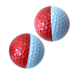 Maxbell 2pcs Golf Ball for Match Practice Play Golfer Gift